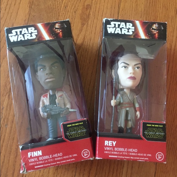 Star Wars Other - New Star Wars Bobble head Set Of two New in Box